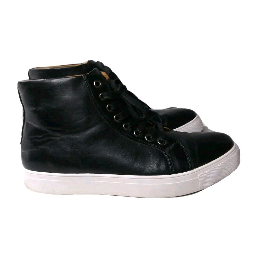 Jaxson High Top Sneakers Men's Shoes Size 10.5 Black